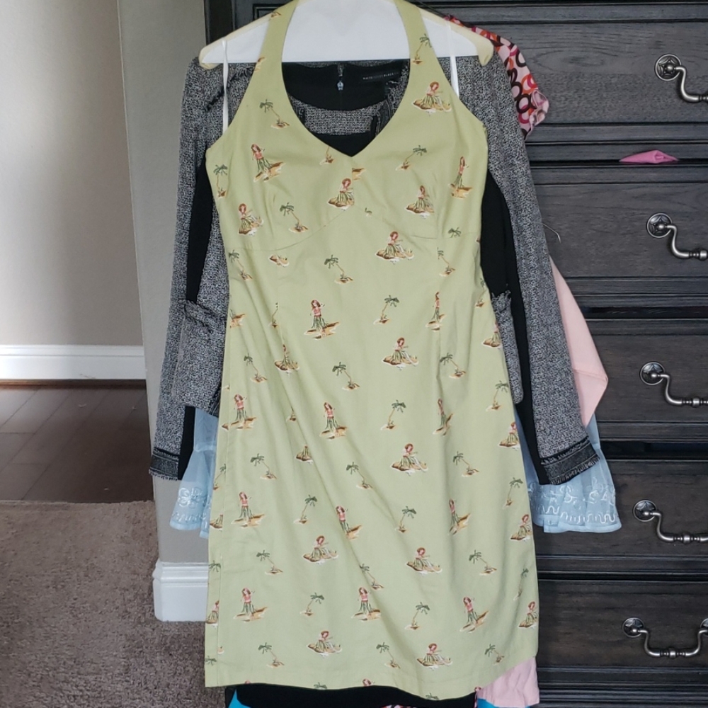 Gymboree Mommy Hawaiian  Holiday Halter Dress 6